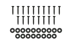 ECD Germany 2x Tischbeine X-Design X-Form 60 x 72 cm Anthrazit Industriedesign