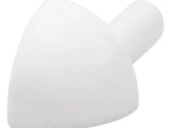 Arcansas Ecke Viertelkreis-Abschlussprofil PVC matt Weiß 12,5 mm (4 Stk.)