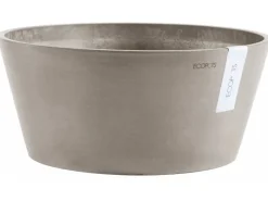 Sale Ecopot s Pflanzschale Frankfurt 30 cm Braungrau