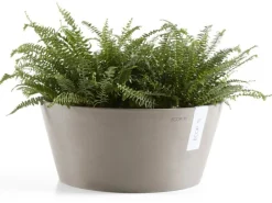 Sale Ecopot s Pflanzschale Frankfurt 30 cm Braungrau