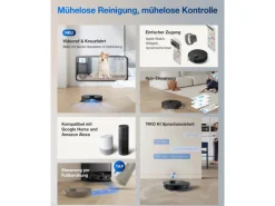 ECOVACS DEEBOT T30S PRO GEN2 Saug- und Wischroboter mit 11.000 Pa Saugkraft