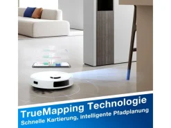 Ecovacs N20 PRO PLUS Saug- und Wischroboter mit beutellosem Staubbehälter