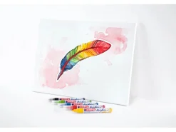 Hot EDDING 5100 Acrylmarker medium 5er-Set Basic Bunt