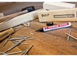 Hot EDDING 3000 Permanent Marker Schwarz 1,5 mm - 3 mm