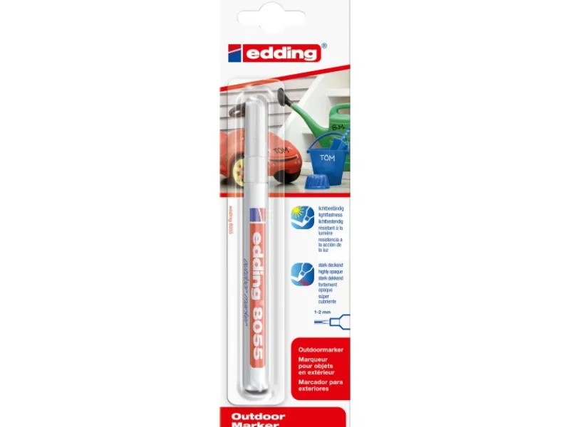 Sale EDDING Outdoor Marker 8055 Org Weiß