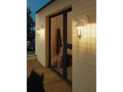 Eglo Außen-Wandleuchte Navedo 1-flammig 47,5 cm x 20 cm Weiß