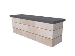 EHL Sitzbank CityPur mit Tribus-Set 180 cm x 67 cm x 59 cm Grau-Anthrazit