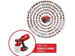 Hot Einhell Akku-Farbsprühsystem TC-SY 18/60 Li-Solo Power X-Change