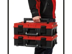 Einhell Koffer E-Case S-F Rot-Schwarz