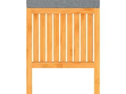 Sale Eisl Wäschesammler mit Deckel und Sitzkissen Bambus