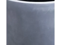 Best Elegant Einrichten Pflanzkübel Fiberglas Zylindrisch D40xH40cm Grau