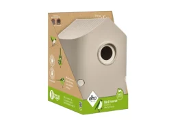 Elho Vogelhaus Cosy 18 cm Beige-Weiß