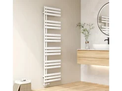 Emke Badheizkörper Oval Röhren 174x50cm 683W Handtuchwärmer für Badezimmer Handtuchtrockner