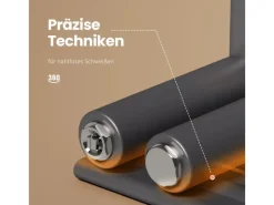 Emke Badheizkörper 130x50cm 695W Handtuchwärmer für Badezimmer Handtuchtrockner