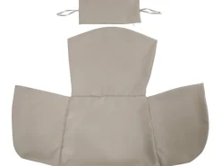 (Ersatz-)Kissenbezugs-Set für Shorea Hängesessel Wicker Natur