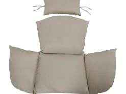 (Ersatz-)Kissenbezugs-Set für Shorea Hängesessel Wicker Natur