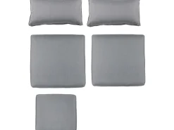 Online (Ersatz-)Kissenhüllen-Set für Hopevale Sofa-Lounge-Set Grau 5-teilig