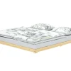 New Erst-Holz Echtholzbett Futonbett Doppelbett 180 x 200 Kiefer Modell 47 ohne Zubehör