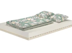 Erst-Holz Niederflurbett Metallfrei 140 x 200 Futon Lattenrost Fichte Modell 97 ohne Zubehör