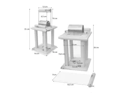Online Erst-Holz Schöne Zirbenholzlaterne für Innenräume und Draußen als Dekoration