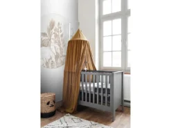 ESTAhome Selbstklebende Runde Tapete Dschungelmuster Beige Ø 70 cm 159077