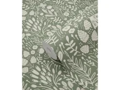 ESTAhome Tapete Blumen Grün 50 x 900 cm