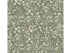 ESTAhome Tapete Blumen Grün 50 x 900 cm