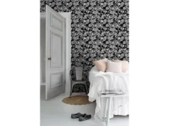 Outlet ESTAhome Tapete Funky Blumen Und Paisleys Schwarz Und Weiß 53 Cm X 1005 Cm 136844