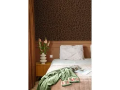 Online ESTAhome Tapete Leopardenmuster 53 cm x 10.05 m Braun