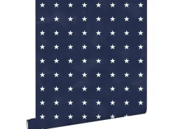 Discount ESTAhome Tapete Sterne Marineblau 53 cm x 10,05 m 136461