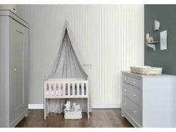 ESTAhome Tapete Streifen Hellblau 53 cm x 10,05 m 137303