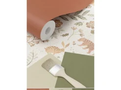 Online ESTAhome Tapete Wald Mit Waldtieren 7401 Crême-Weiß und Beige 53 cm x 1005 m