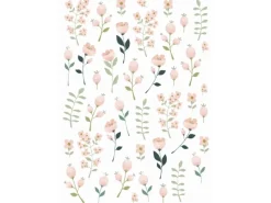 Clearance ESTAhome Wandtattoo Blumen Weiß Rosa und Grün 47,5 cm x 66 cm 156114