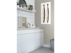 Sale ESTAhome Wandtattoo Fische Grau 97 x 48,5 cm 159040