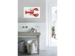 ESTAhome Wandtattoo Hummer Rot 70 x 46,5 cm 159045