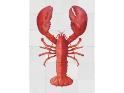 ESTAhome Wandtattoo Hummer Rot 70 x 46,5 cm 159035