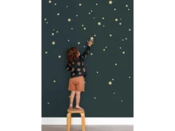 ESTAhome Wandtattoo Sternenhimmel Gelb 33 cm x 47,5 cm 156120