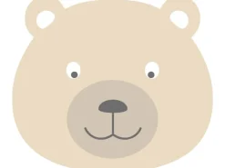 Sale ESTAhome Wandtattoo Tierköpfe Beige 70 x 62 cm 158971