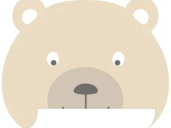 Sale ESTAhome Wandtattoo Tierköpfe Beige 70 x 62 cm 158971