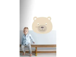 Sale ESTAhome Wandtattoo Tierköpfe Beige 70 x 62 cm 158971