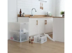 Eurobox-System Box Vollwand 60 x 40 x 32 cm Transparent