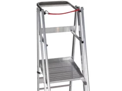 Euroline Premium 32777 Podestleiter Fahrbar 14 Stufen