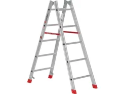 Euroline Premium 305 Sprossenstehleiter 2x5 Sprossen