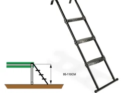 Sale Exit Toys EXIT Trampolin Leiter Schwarz f. Rahmenhöhe von 95-110cm