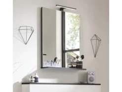 Sale Fackelmann LED-Aufsatzleuchte TE-A 30 cm x 10,5 cm x 4,6 cm Schwarz Matt