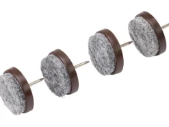 Best Filzgleiter mit Stift Ø 28 mm 4 Stück Schwarz