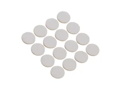 Clearance Filzgleiter Selbstklebend Ø 22 mm 16 Stück Weiß
