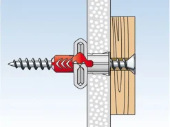 Fischer Duopower 8 x 65 S K Dübel mit Schraube je 4 Stück