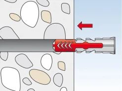 Fischer Duopower 8 x 65 S K Dübel mit Schraube je 4 Stück