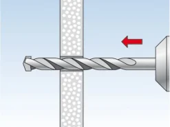 Fischer Duopower 8 x 65 S K Dübel mit Schraube je 4 Stück